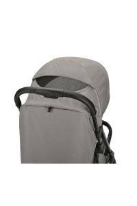 Inglesina Now Kendiliğinden Katlanan Tek Hamlede Açılan Kabin Boy Bebek Arabası - Snap Grey - 9