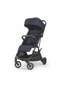 Inglesina Now Kendiliğinden Katlanan Tek Hamlede Açılan Kabin Boy Bebek Arabası - Splash Blue - 2