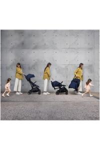 Inglesina Now Kendiliğinden Katlanan Tek Hamlede Açılan Kabin Boy Bebek Arabası - Splash Blue - 3