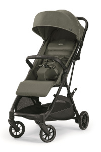 Inglesina Now Kendiliğinden Katlanan Tek Hamlede Açılan Kabin Boy Bebek Arabası - Sprint Green