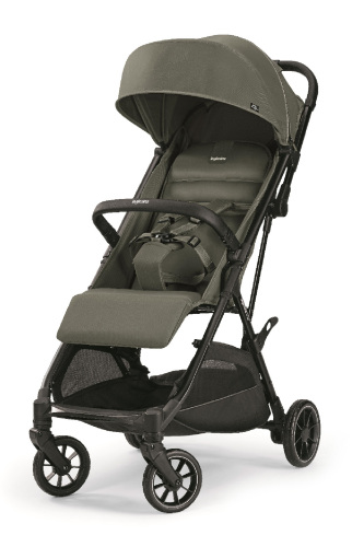 Inglesina Now Kendiliğinden Katlanan Tek Hamlede Açılan Kabin Boy Bebek Arabası - Sprint Green - 2