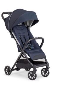 Inglesina Quid2+ Tek El Tek Hamle ile Katlanıp Açılan Kabin Boy Bebek Arabası - Midnight Blue