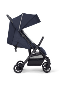 Inglesina Quid2 Tek El Tek Hamle ile Katlanıp Açılan Kabin Boy Bebek Arabası - Midnight Blue - 3