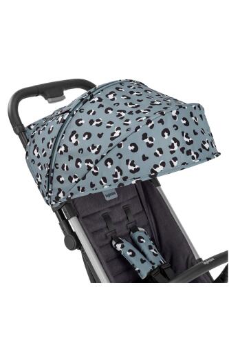 Inglesina Quid2 Tek El Tek Hamle ile Katlanıp Açılan Kabin Boy Bebek Arabası Özel Koleksiyon - Animalier Grey - 2