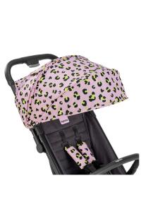 Inglesina Quid2 Tek El Tek Hamle ile Katlanıp Açılan Kabin Boy Bebek Arabası Özel Koleksiyon - Animalier Pink - 2