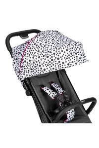 Inglesina Quid2+ Tek El Tek Hamle ile Katlanıp Açılan Kabin Boy Bebek Arabası Özel Koleksiyon - Polka White - 2