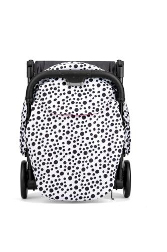 Inglesina Quid2+ Tek El Tek Hamle ile Katlanıp Açılan Kabin Boy Bebek Arabası Özel Koleksiyon - Polka White - 4