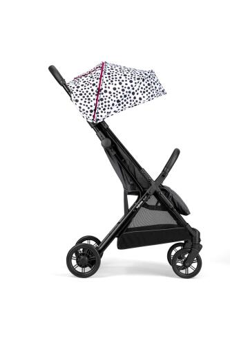 Inglesina Quid2+ Tek El Tek Hamle ile Katlanıp Açılan Kabin Boy Bebek Arabası Özel Koleksiyon - Polka White - 5