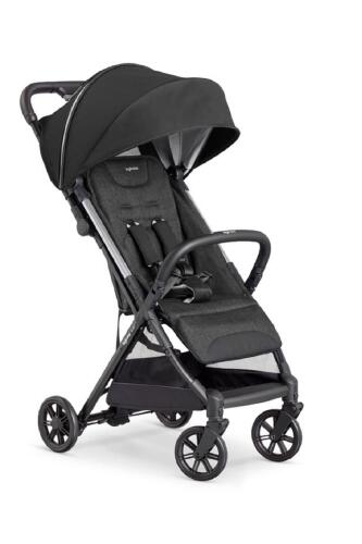 Inglesina Quid2+ Tek El Tek Hamle ile Katlanıp Açılan Kabin Boy Bebek Arabası - Puma Black - 1