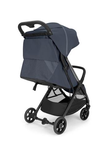 Inglesina Quid3 Tek El Tek Hamle ile Katlanıp Açılan Kabin Boy Bebek Arabası Astral Blue - 2