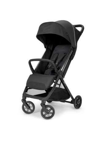 Inglesina Quid3 Tek El Tek Hamle ile Katlanıp Açılan Kabin Boy Bebek Arabası Cosmic Black - 5