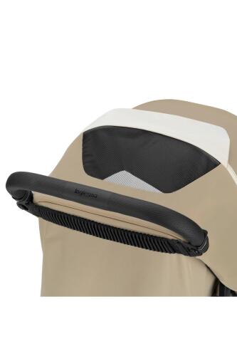 Inglesina Quid3 Tek El Tek Hamle ile Katlanıp Açılan Kabin Boy Bebek Arabası Lunar Beige - 7