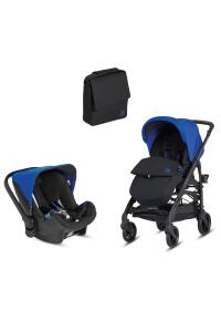 Inglesina Trilogy Tek El ile Katlanıp Açılan Çift Yön Bebek Arabası ve Ana Kucağı & Çanta Hediyeli - Splash Blue - 3