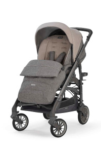 Inglesina Trilogy Tek El Tek Hamle ile Katlanıp Açılan Çift Yön Bebek Arabası - Bermuda Beige 