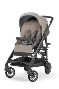 Inglesina Trilogy Tek El Tek Hamle ile Katlanıp Açılan Çift Yön Bebek Arabası - Bermuda Beige - 2