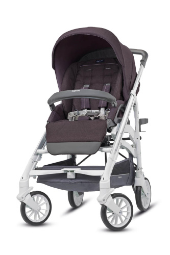 Inglesina Trilogy Tek El Tek Hamle ile Katlanıp Açılan Çift Yön Bebek Arabası - Marron Glace - 2