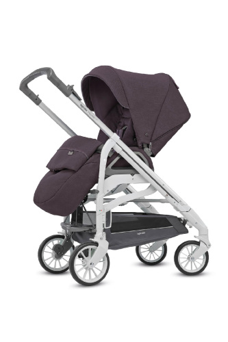 Inglesina Trilogy Tek El Tek Hamle ile Katlanıp Açılan Çift Yön Bebek Arabası - Marron Glace - 4