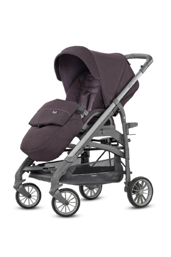 Inglesina Trilogy Tek El Tek Hamle ile Katlanıp Açılan Çift Yön Bebek Arabası - Marron Glace - 7