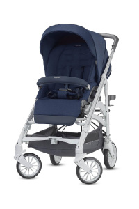 Inglesina Trilogy Tek El Tek Hamle ile Katlanıp Açılan Çift Yön Bebek Arabası - Sailor Blue - 2