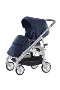 Inglesina Trilogy Tek El Tek Hamle ile Katlanıp Açılan Çift Yön Bebek Arabası - Sailor Blue - 7