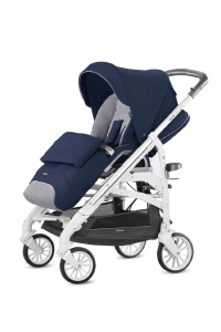 Inglesina Trilogy Tek El Tek Hamle ile Katlanıp Açılan Çift Yön Bebek Arabası - Santorini 