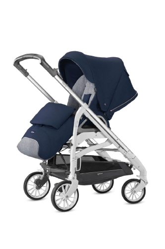 Inglesina Trilogy Tek El Tek Hamle ile Katlanıp Açılan Çift Yön Bebek Arabası - Santorini - 4