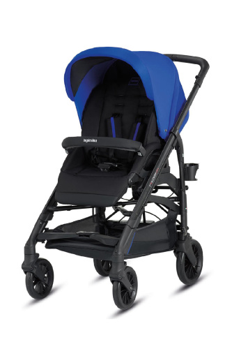 Inglesina Trilogy Tek El Tek Hamle ile Katlanıp Açılan Çift Yön Bebek Arabası - Splash Blue - 2