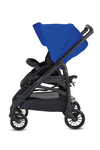 Inglesina Trilogy Tek El Tek Hamle ile Katlanıp Açılan Çift Yön Bebek Arabası - Splash Blue - 3