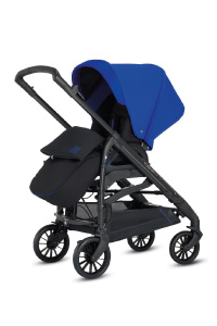 Inglesina Trilogy Tek El Tek Hamle ile Katlanıp Açılan Çift Yön Bebek Arabası - Splash Blue - 4