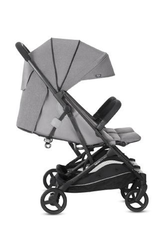 Inglesina Twin Sketch Tek El Tek Hamle ile Katlanıp Açılan İkiz Bebek Arabası - Grey - 4