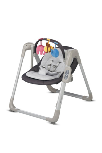 Inglesina Wave Kendiliğinden Sallanan Müzikli Bebek Sandalyesi - Pepper - 2