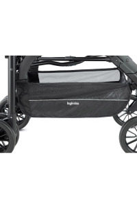 Inglesina Zippy Light Tek El Tek Hamle ile Katlanıp Açılan Bebek Arabası - Antigua Blue - 2