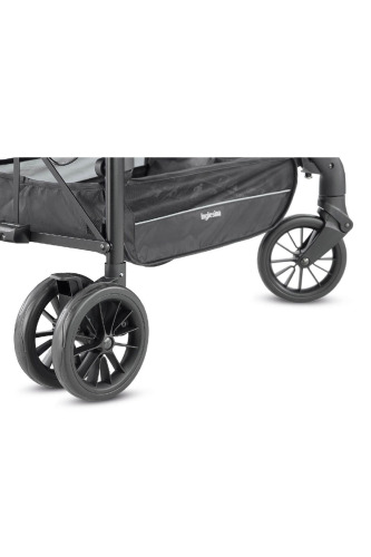 Inglesina Zippy Light Tek El Tek Hamle ile Katlanıp Açılan Bebek Arabası - Antigua Blue - 5