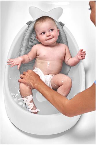 Skip Hop Moby 3 ü 1 Arada Akıllı Küvet Beyaz - 1