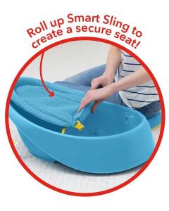 Skip Hop Moby 3 ü 1 Arada Akıllı Küvet - Mavi - 3