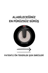 SmarTrike STR3 Plus 5’i 1 Arada Modüler Katlanabilir Bebek Arabası ve Üç Tekerlekli Bebek Bisikleti - Black - 5