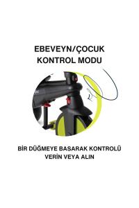 SmarTrike STR3 Plus 5’i 1 Arada Modüler Katlanabilir Bebek Arabası ve Üç Tekerlekli Bebek Bisikleti - Green - 6