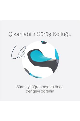 SmarTrike T1 3’ü 1 Arada Oturaklı ve Çantalı Çocuk Scooterı (15 Ay - 5 Yaş) - Blue - 4