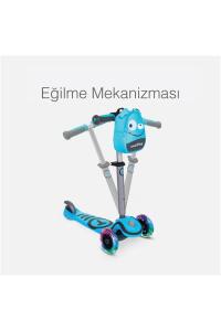 SmarTrike T1 3’ü 1 Arada Oturaklı ve Çantalı Çocuk Scooterı (15 Ay - 5 Yaş) - Blue - 7