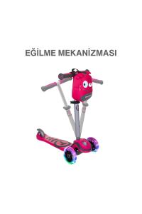 SmarTrike T1 3’ü 1 Arada Oturaklı ve Çantalı Çocuk Scooterı (15 Ay - 5 Yaş) - Pink - 7