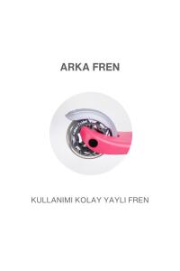 SmarTrike T1 3’ü 1 Arada Oturaklı ve Çantalı Çocuk Scooterı (15 Ay - 5 Yaş) - Pink - 8