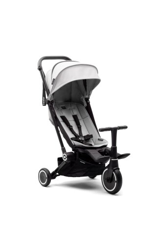 SmarTrike Traveler Hepsi Bir Arada Aktif Kabin Boy Bebek Arabası ve Bisiklet (6 Ay – 4 Yaş) - Everest White - 1