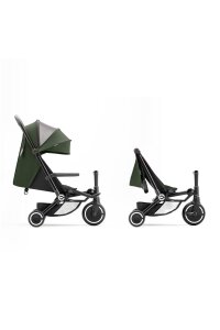 SmarTrike Traveler Hepsi Bir Arada Aktif Kabin Boy Bebek Arabası ve Bisiklet (6 Ay – 4 Yaş) - Forest Green - 4