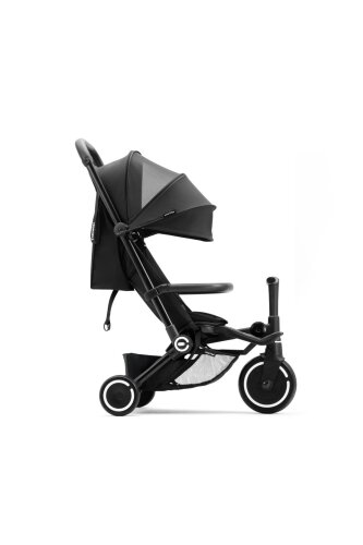 SmarTrike Traveler Hepsi Bir Arada Aktif Kabin Boy Bebek Arabası ve Bisiklet (6 Ay – 4 Yaş) - Onyx Black - 3