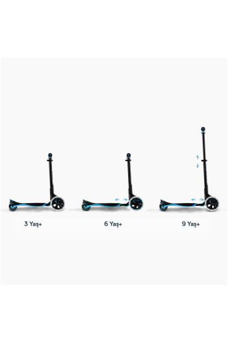 SmarTrike Xtend 3 Aşamalı Büyüyebilen Çocuk Scooterı (3-12 Yaş) - Blue - 6