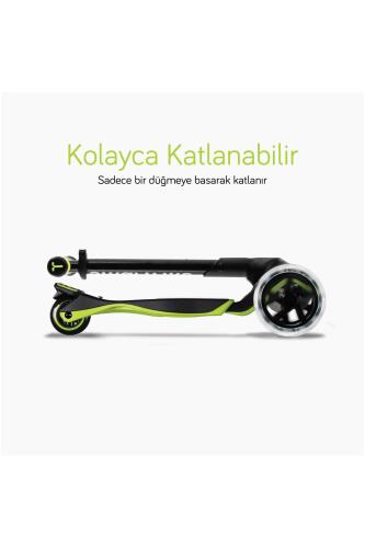 SmarTrike Xtend 3 Aşamalı Büyüyebilen Çocuk Scooterı (3-12 Yaş) - Lime - 5