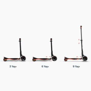 SmarTrike Xtend 3 Aşamalı Büyüyebilen Çocuk Scooterı (3-12 Yaş) - Orange - 6