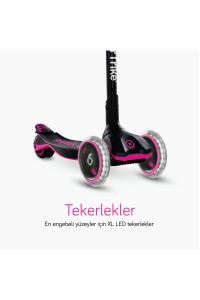 SmarTrike Xtend 3 Aşamalı Büyüyebilen Çocuk Scooterı (3-12 Yaş) - Pink - 4