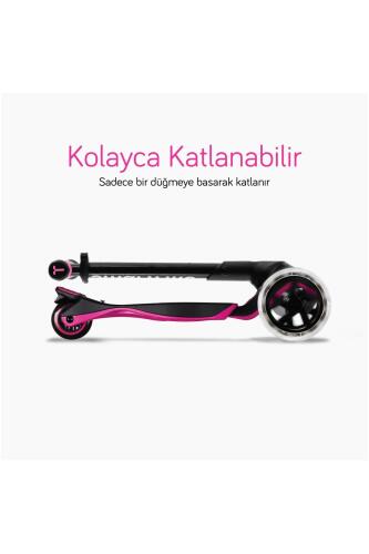 SmarTrike Xtend 3 Aşamalı Büyüyebilen Çocuk Scooterı (3-12 Yaş) - Pink - 5