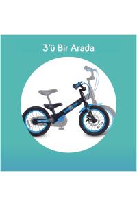 SmarTrike Xtend 3'ü 1 Arada Büyüyen Çocuk Bisikleti, 3-7 Yaş için Dengeden Pedala Eğitim Bisikleti - Blue - 3